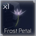 Frost kronblad