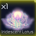 Iriserande Lotus