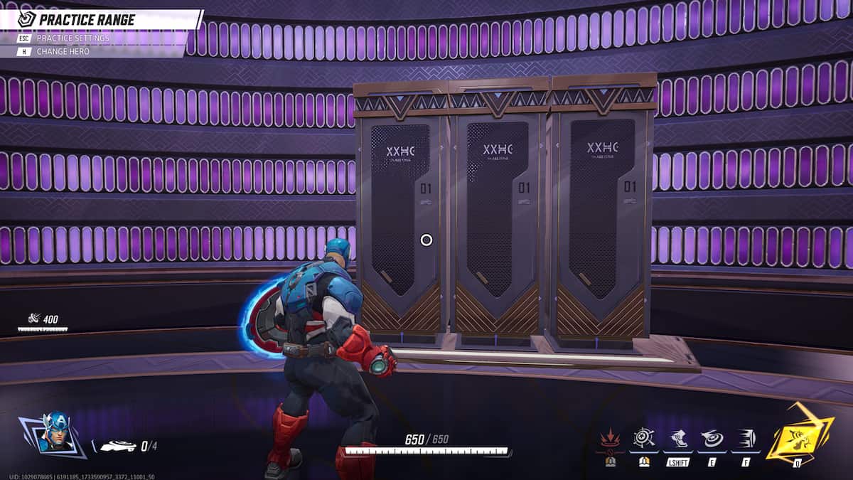Captain America Hero i Marvel Rivals