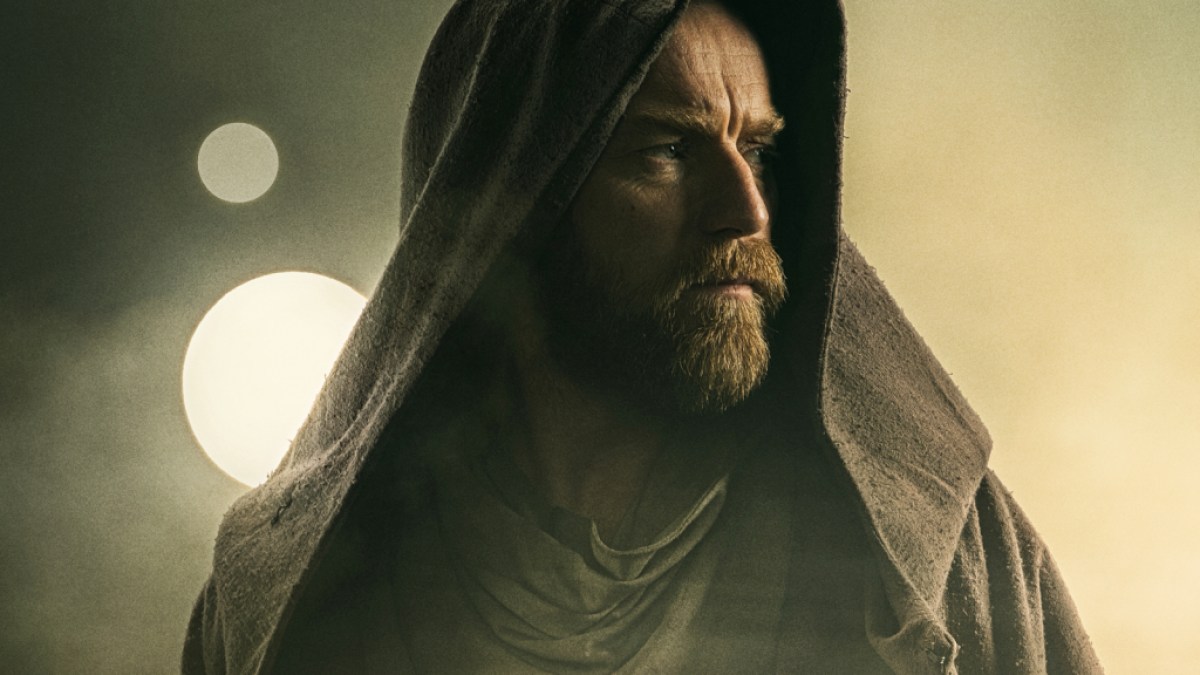 Beskuren affischkonstverk för Disney+ Obi-Wan Kenobi-miniserien
