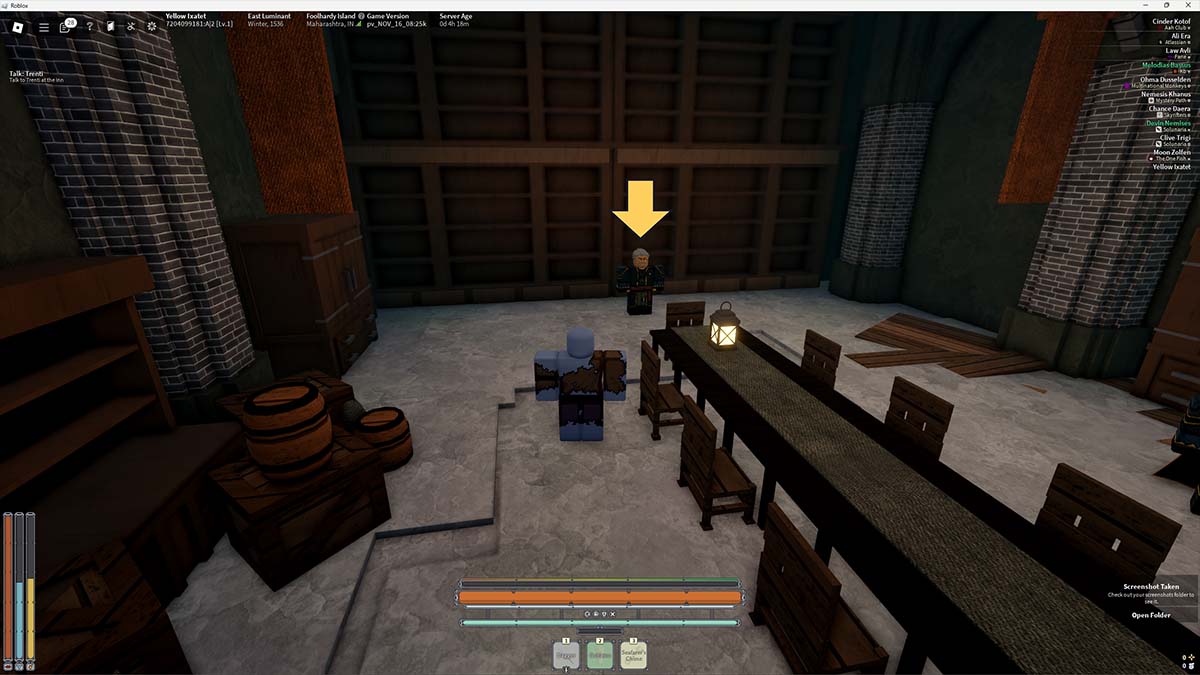 Roblox Deepwoken Prison Warden