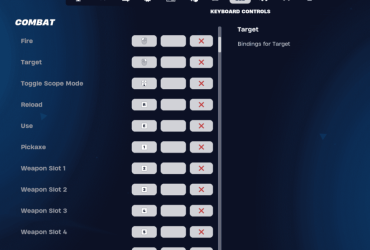 Bästa Fortnite Keybinds för Rörelse, Strid och Byggande