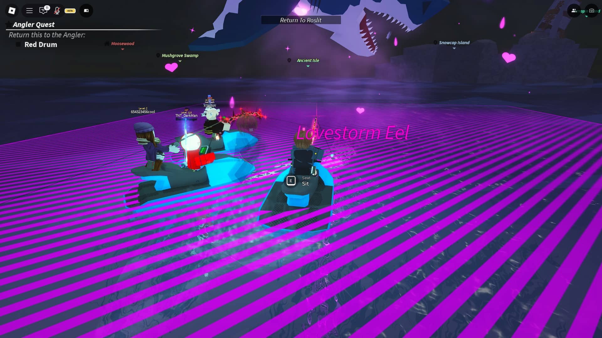 LoveStorm Event i Fisch