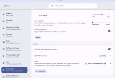 Kontrollera din Chromebook med bara ditt ansikte - säg adjö till musen