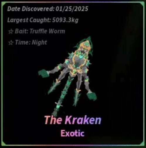 Kraken Fisch