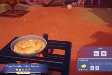 Upptäck alla recept i Disney Dreamlight Valley's Storybook Vale.
