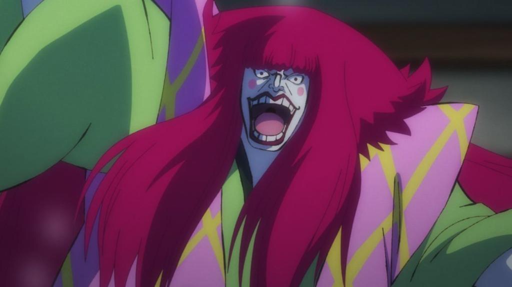 Kanjuro i ett stycke anime