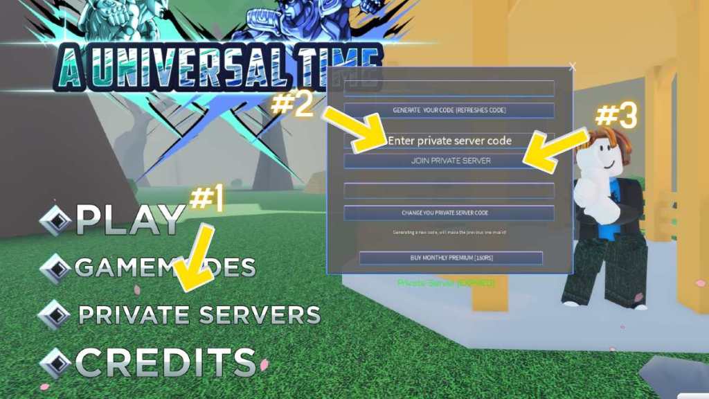 Upptäck de bästa A Universal Time AUT Privata Serverkoderna