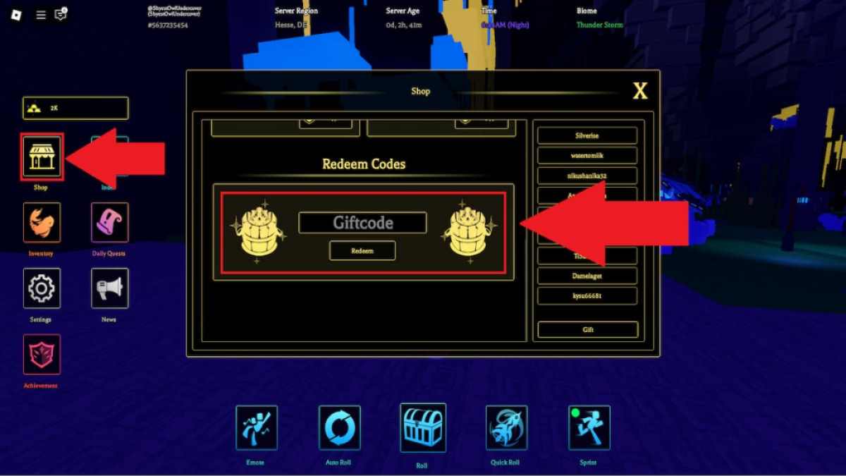 Fishes RNG-koder april 2025: Uppdatering 2.6 Fullständig guide