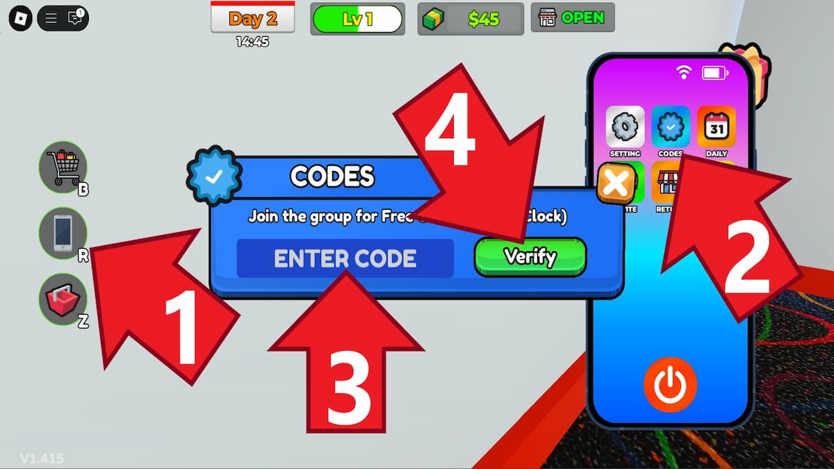 April 2025 Arcade Store Simulator-koder: lås upp belöningar nu!