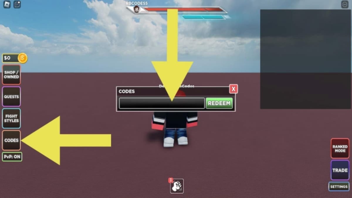 Hur man löser in koder i Untitled Boxing Game på Roblox