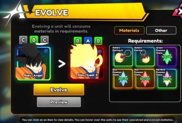 Ultimat Guide: Att skaffa och Evolution av Roku (Angel) i Anime Vanguards