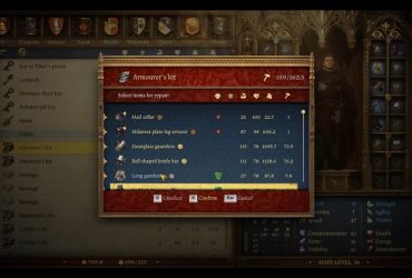 Ultimata guiden: Reparera vapen, rustning & kläder i Kingdom Come Deliverance 2