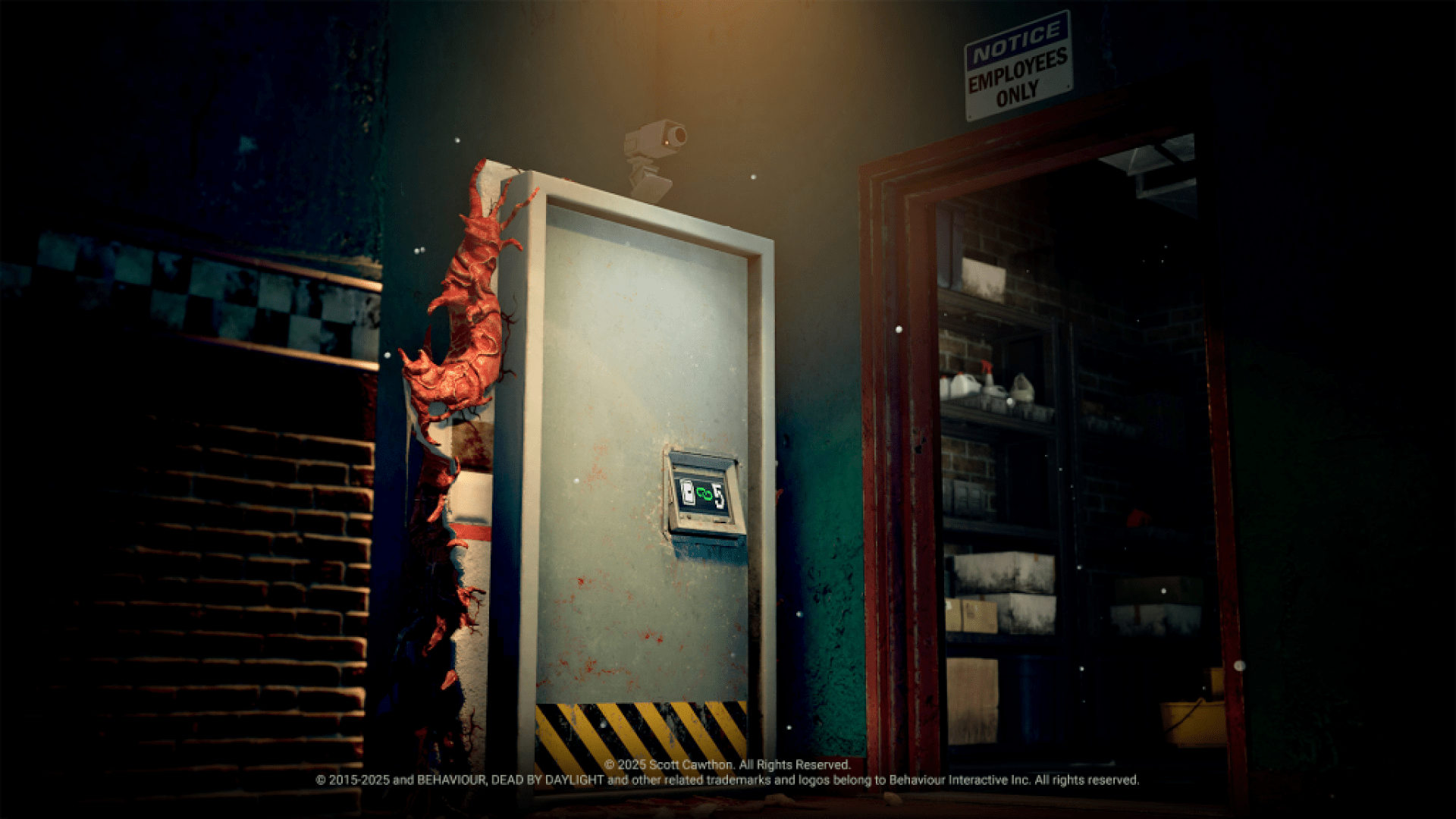 Säkerhetsdörr i Dead by Daylight