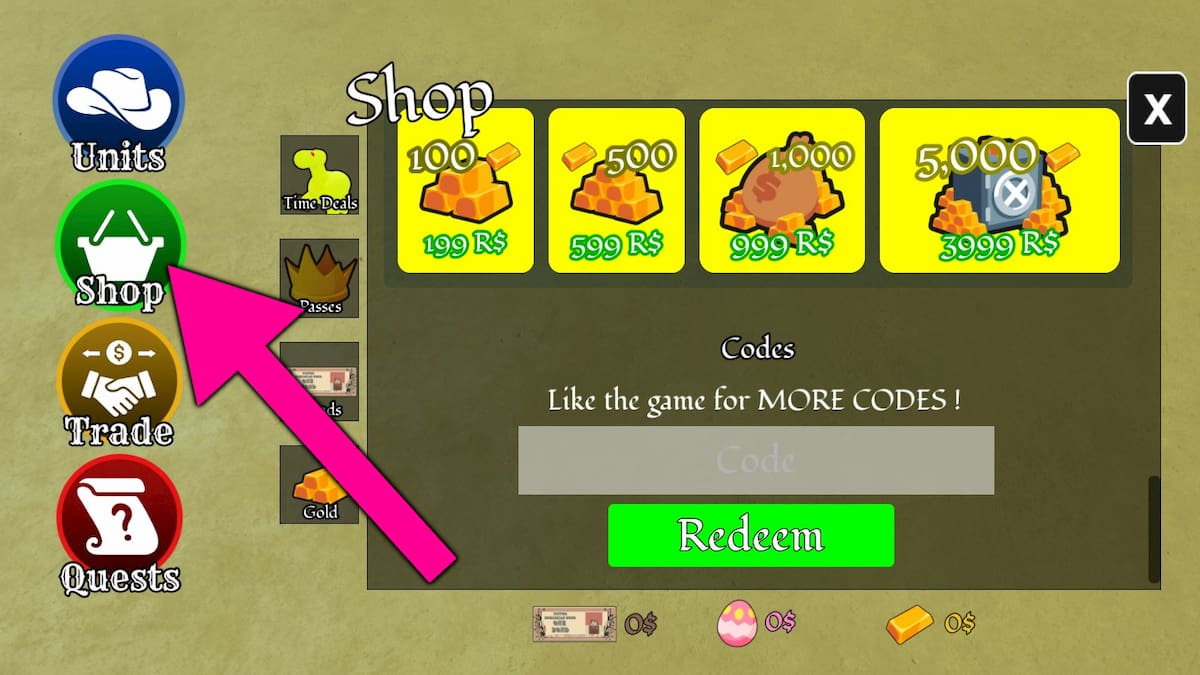 Så här löser du in Wild Rails Tower Defense-koder.