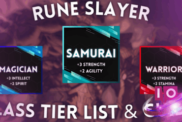 Ultimata Rune Slayer Klass Tier lista & Guide: Tundra & Strand Expansion