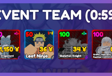 Top Anime Rangers X Swarm Event Team Guide