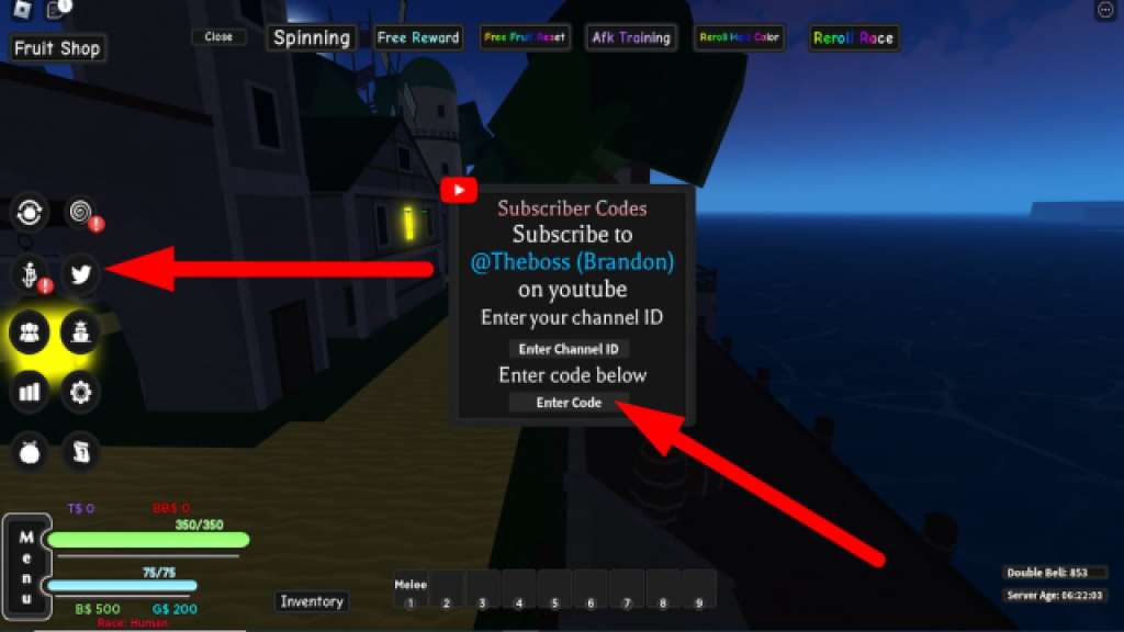 Hur man löser in koder i A One Piece Game
