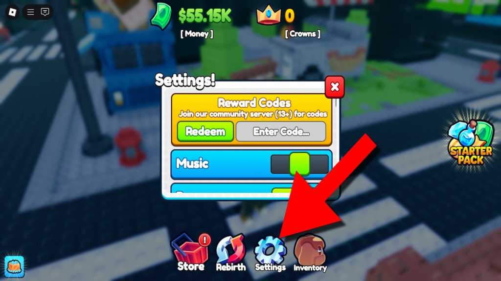 Hur man löser in koder i Millionaire Simulator.