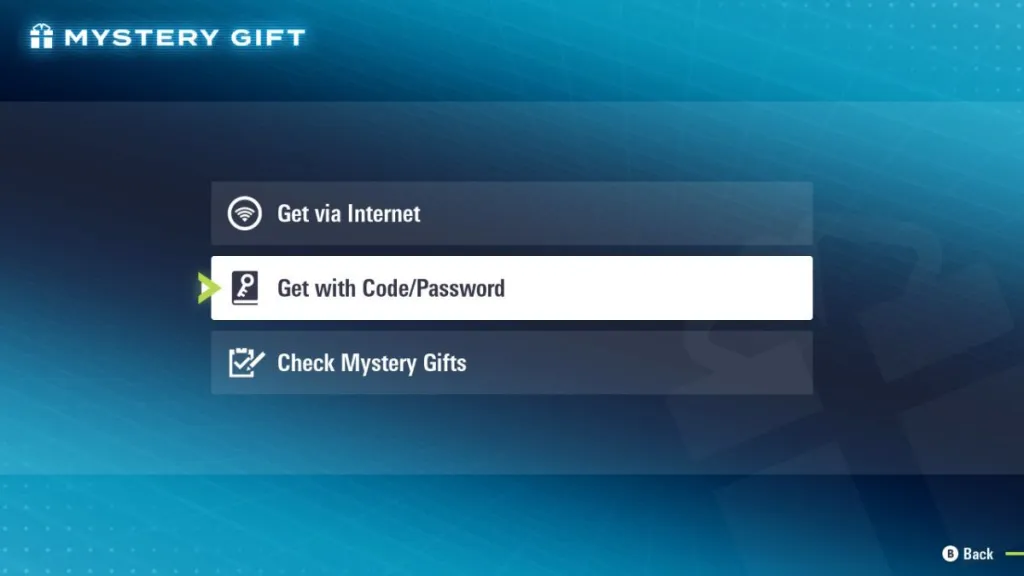 Mystery Gift