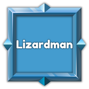 Lizardman-rasen från Fairy Tail Re Roblox-upplevelsen.