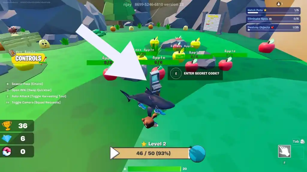 Hur man löser in Brainrot Evolution koder i Fortnite.