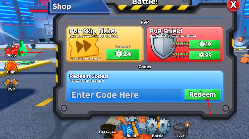Crash Bots Kod inlösen