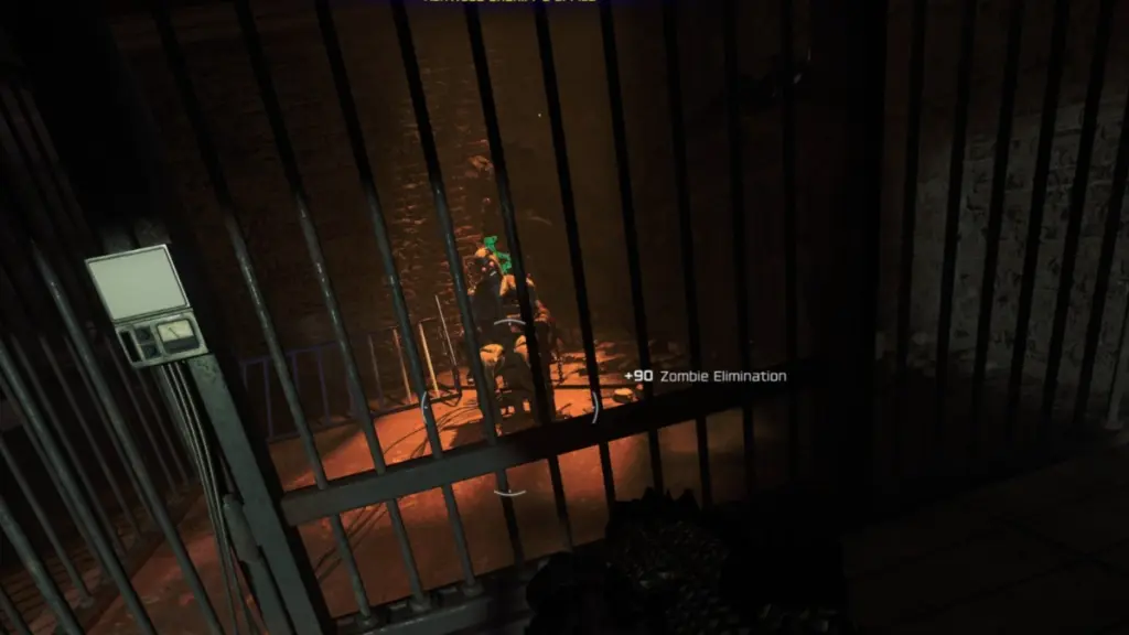 Klaus hölls i en cell.