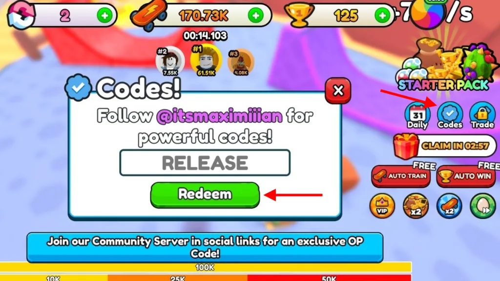 Lösa in Skateboard Simulator-koder