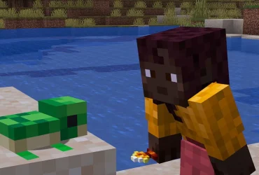 Minecraft Uppdatering: Vattenlevande Ungar & Gyllene Maskros!