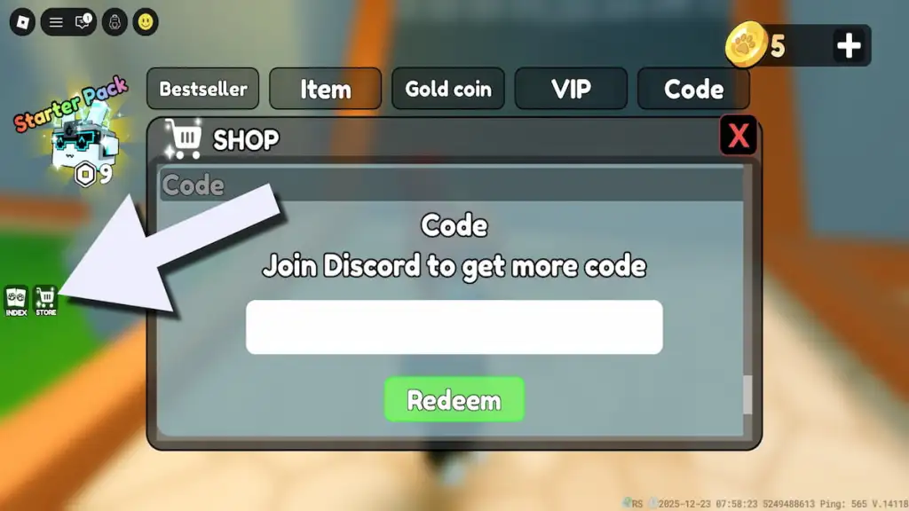 How to redeem Pet Capture Adventure codes.