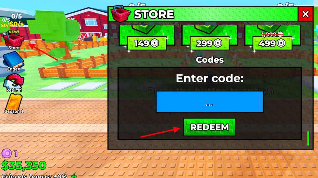 Lös in Build a Brainrot Farm-koder
