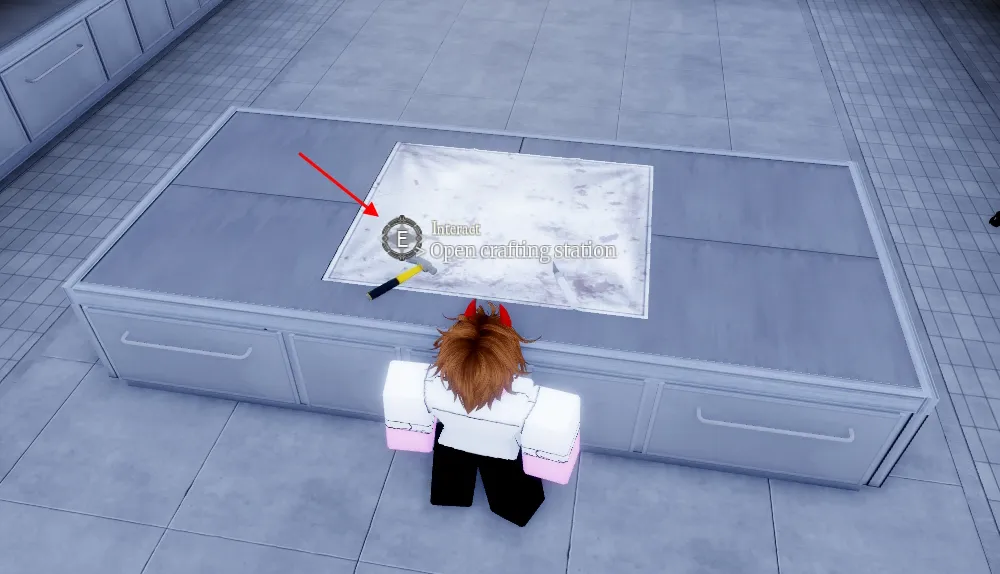 Craft weapons in Devil Hunter
