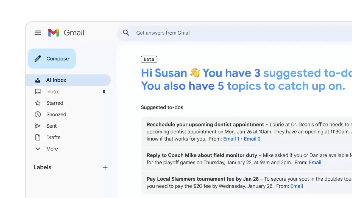 Gmail AI: Inkorgsöversikter och mer!