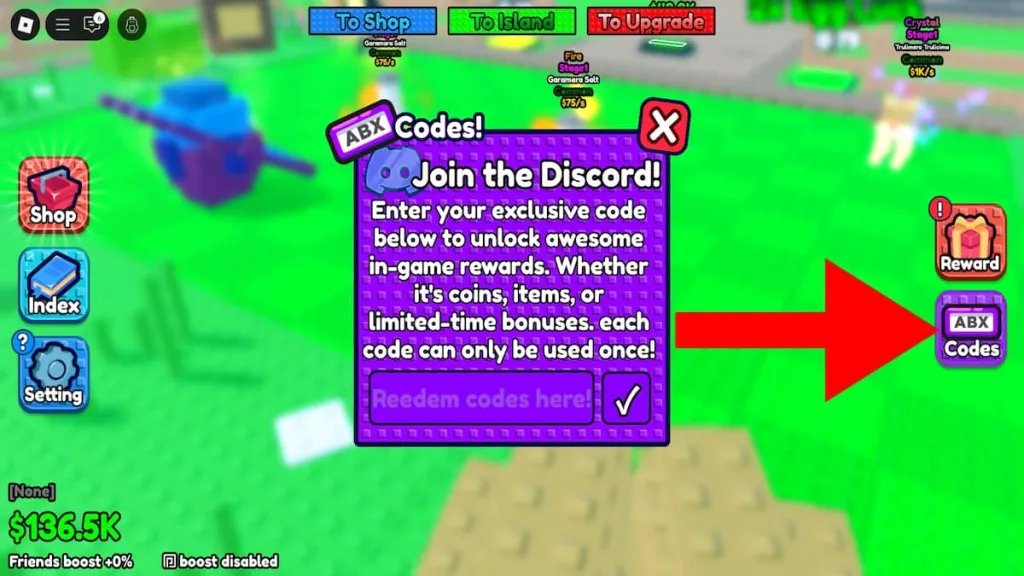 how to redeem Kick a Brainrot codes.