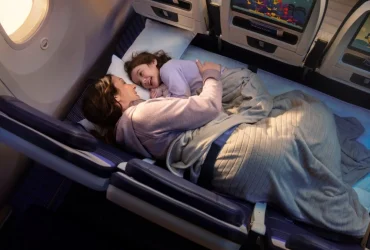 Uniteds Relax Row Economy Couch-platser debuterar på långflygningar 2027