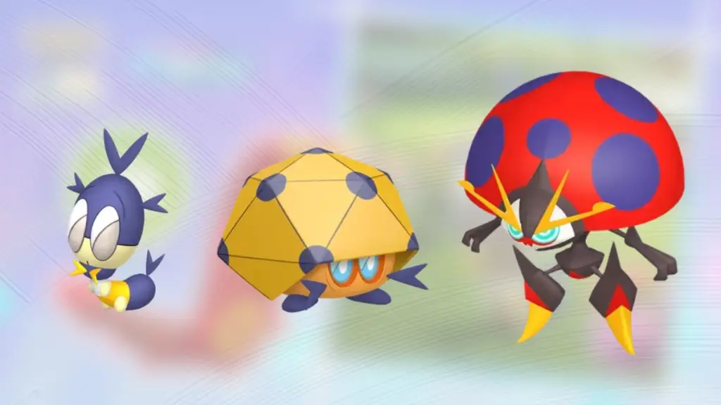Pokemon GO Blipbug evolution line