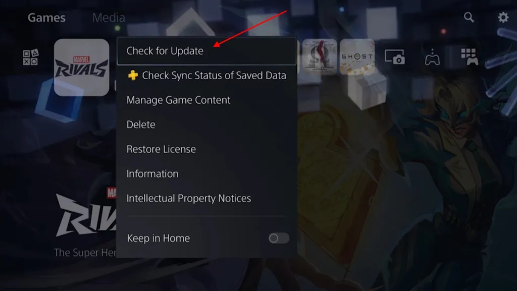 Uppdaterar Marvel Rivals-spelet på PS5