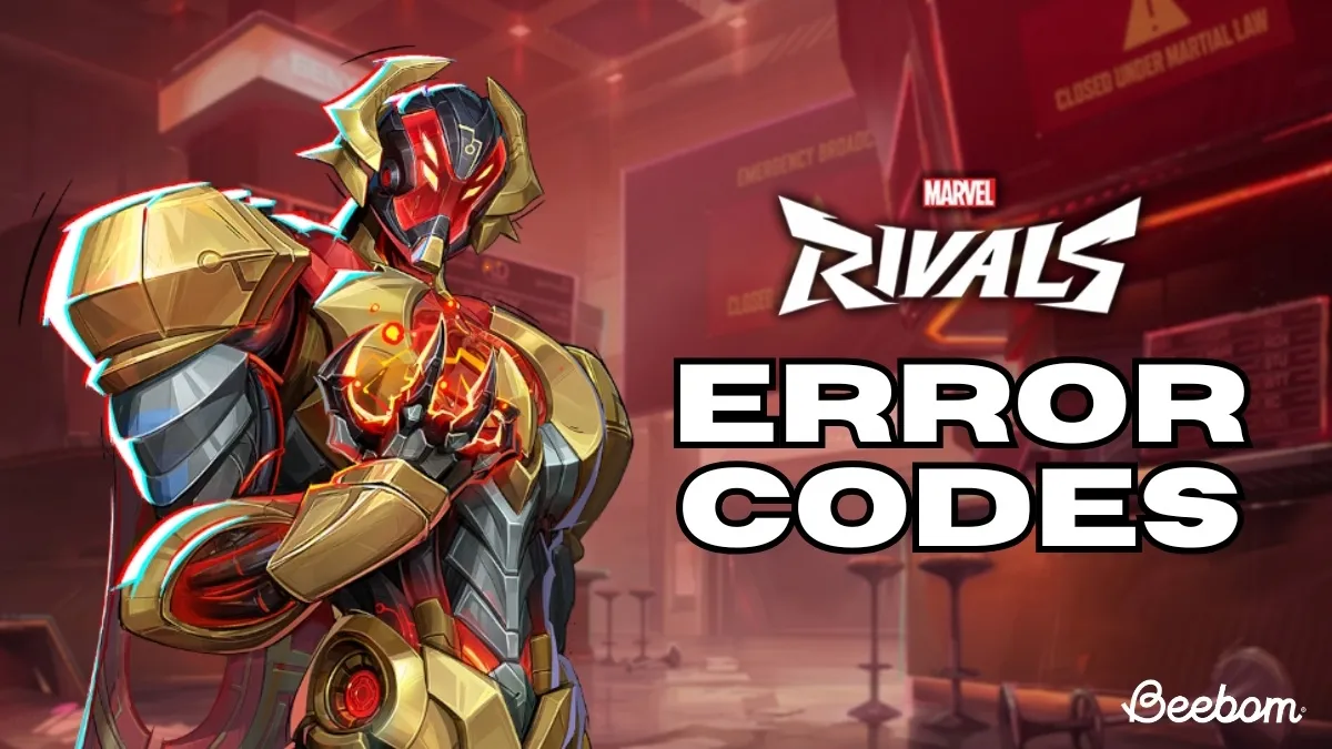 Marvel Rivals Felkoder Orsaker Enkla Lösningar
