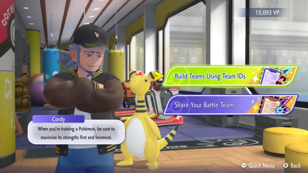 Replica Team section in Pokemon Champions