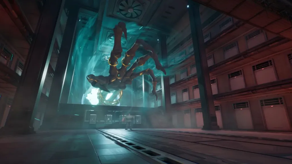 Kingpin in the Marvel Rivals Lower Manhattan map