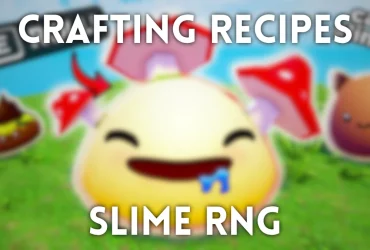 Alla Slime RNG Hantverksrecept Platser Komplett Guide