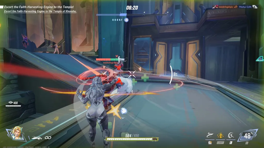 Chokepoint Inside Apocalypse's Pyramid in Marvel Rivals