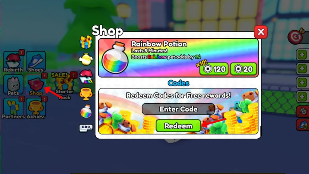 Redeem Speed Training Codes